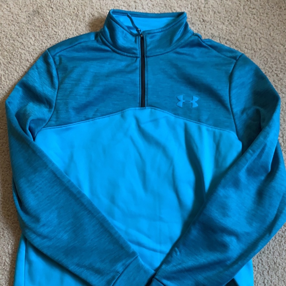 Men’s under armour 1/4 zip sweater NWOT